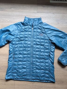 The North Face Teal Thermoball Quilted Packable Jacket
